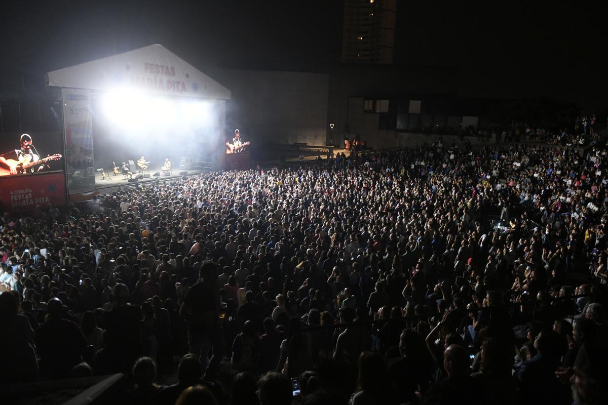 Concierto de Manu Chao en A Coruña Concierto de Manu Chao en A Coruña