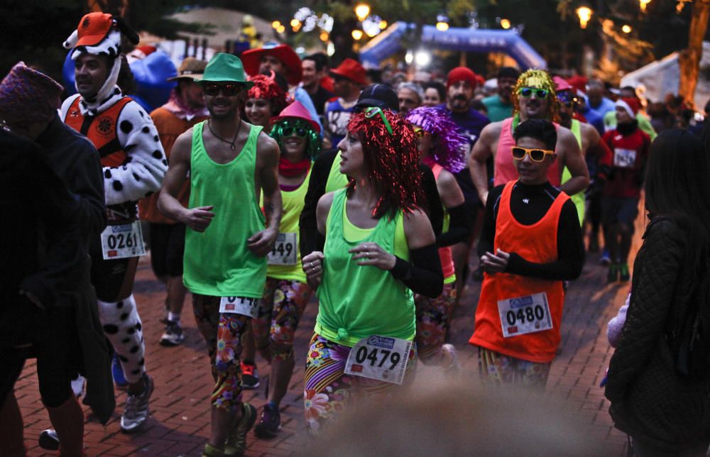 Más de 600 personas participan en la San Silvestre