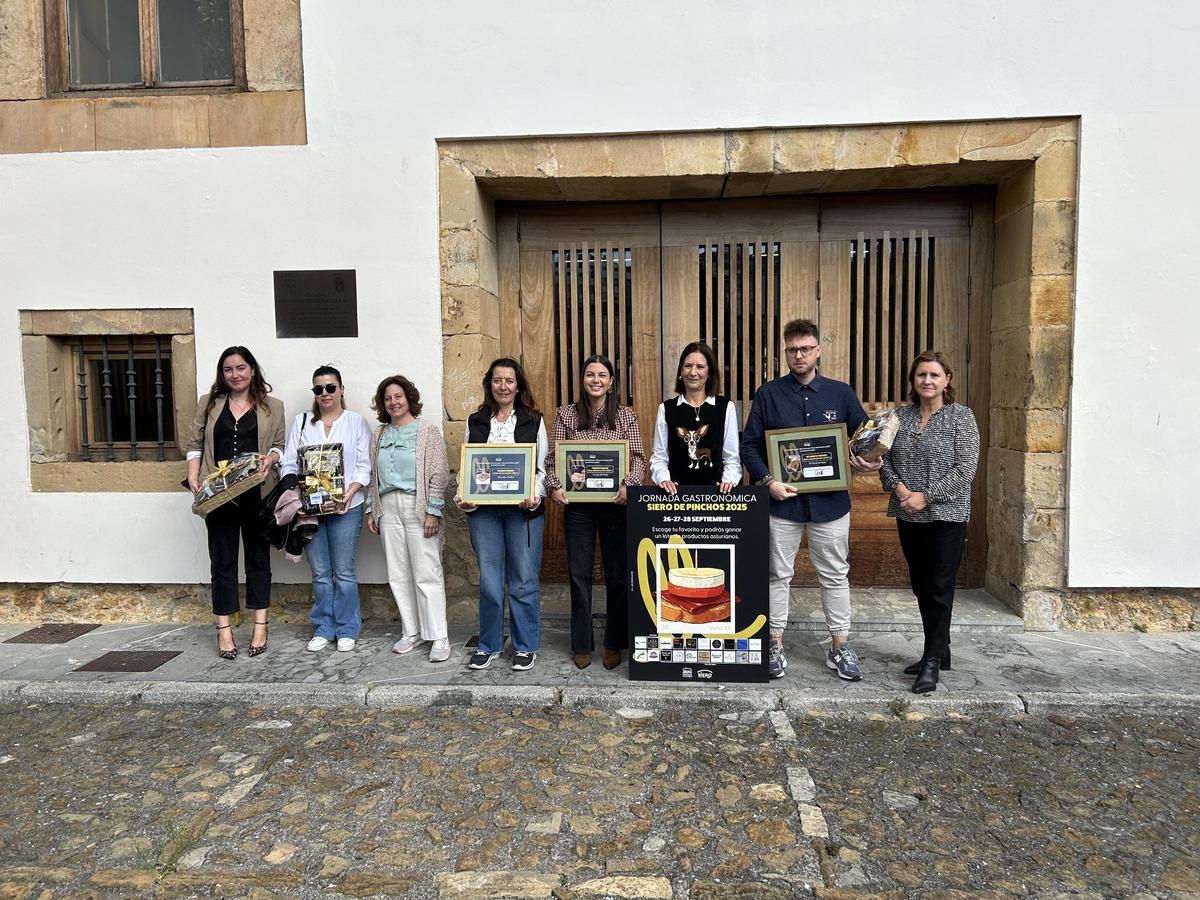Entrega de premios del certamen &quot;Siero de pinchos&quot;