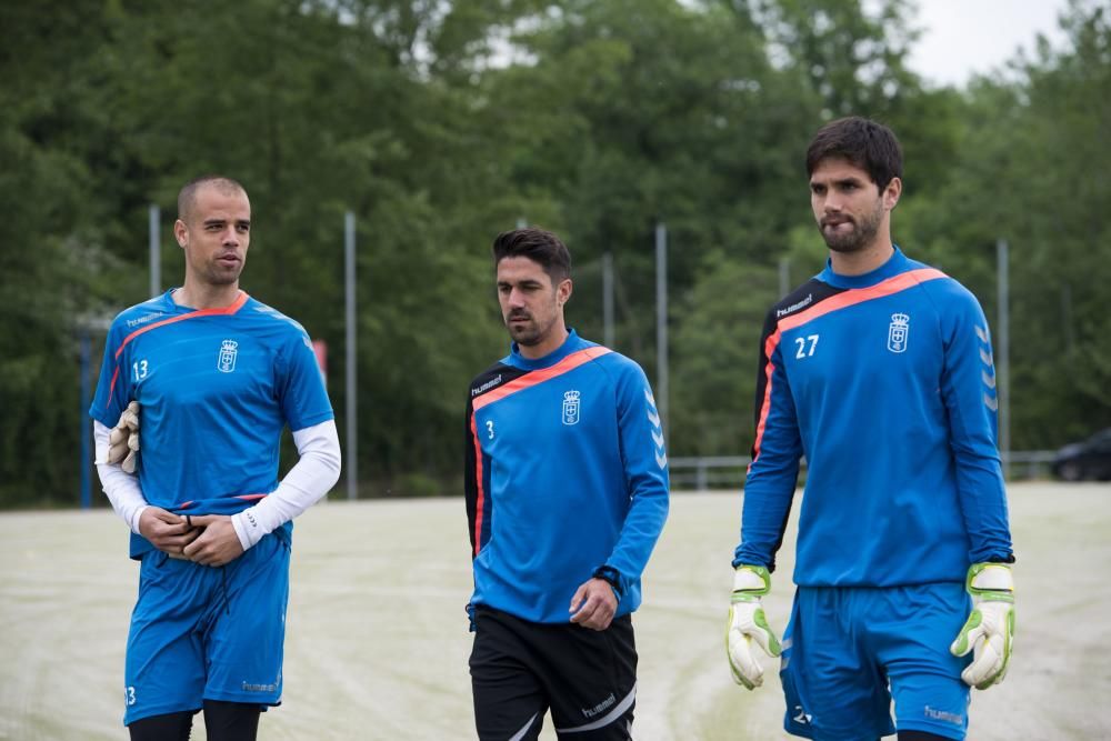 Entrenamiento del Real Oviedo