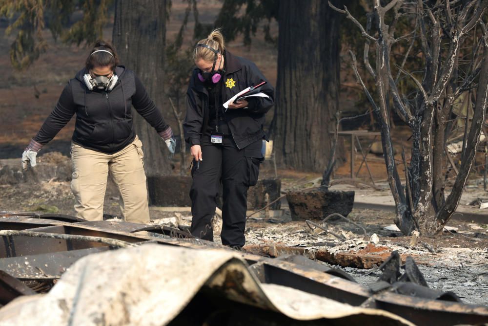 El devastador incendio de California, en imágenes