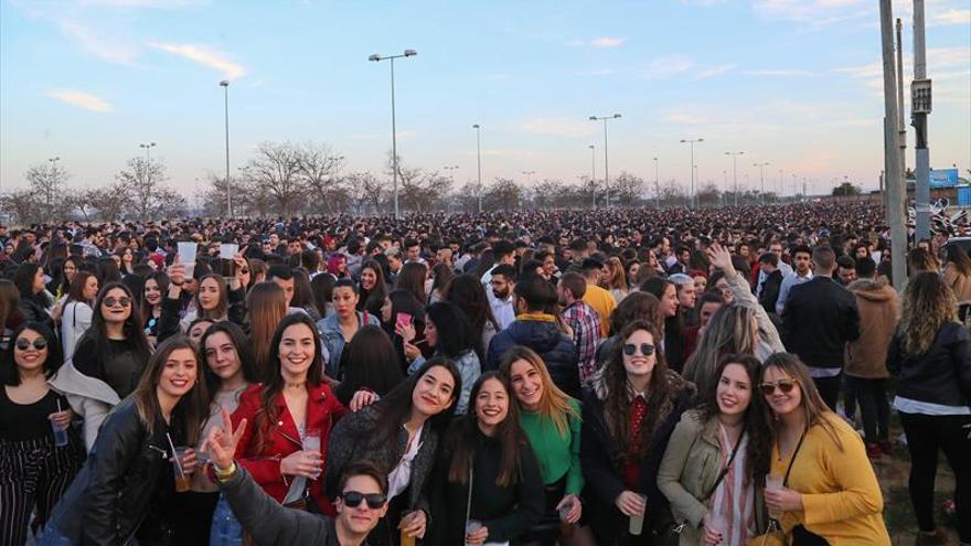 Los jóvenes reciben la primavera