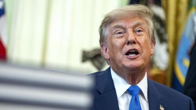 Donald Trump, president dels EUA.