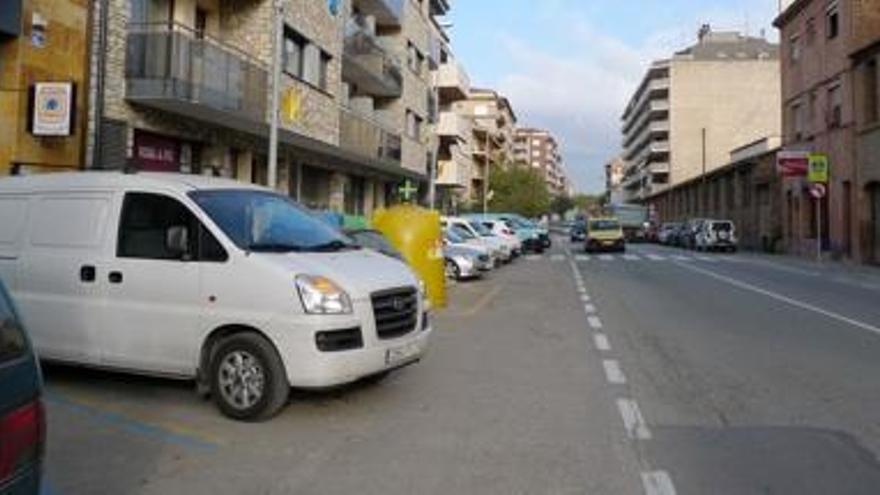 Solsona amplia la zona blava gratuïta en la zona més comercial de la carretera de Manresa