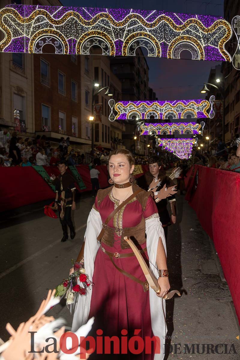 Gran desfile en Caravaca (bando Cristiano)