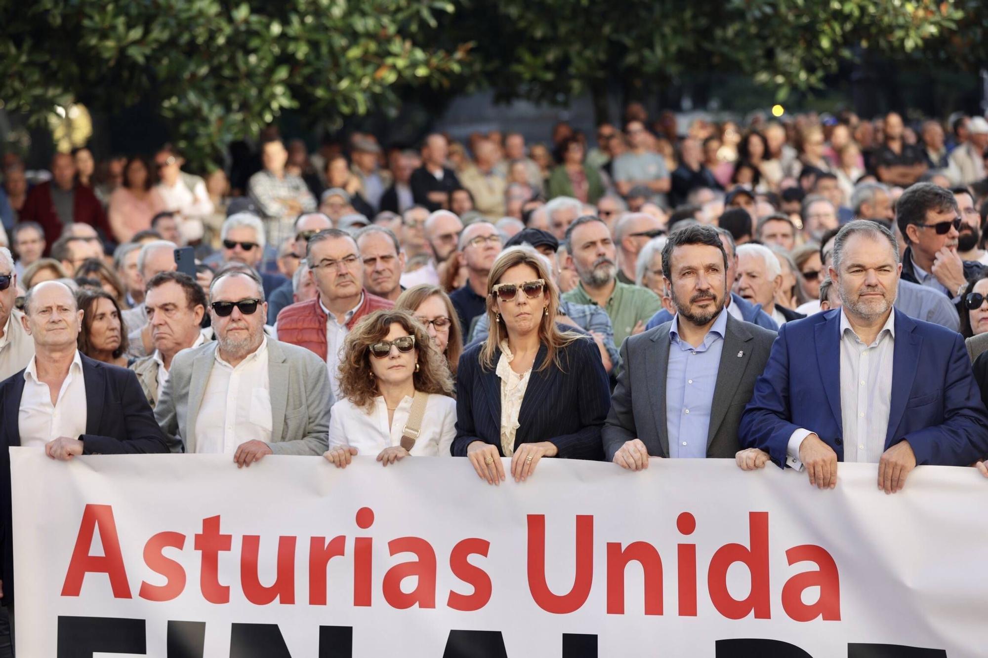 EN IMÁGENES: así fue la gran movilización contra el peaje del Huerna en Asturias