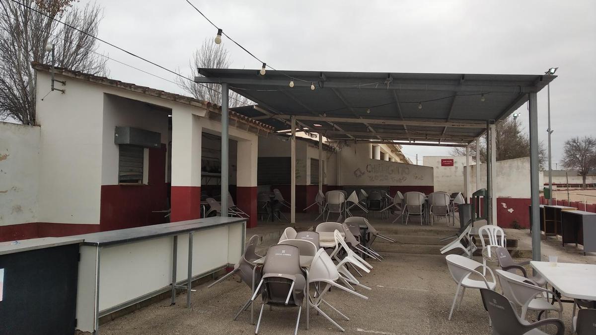 Imagen de la cantina del Hipódromo de Manacor.