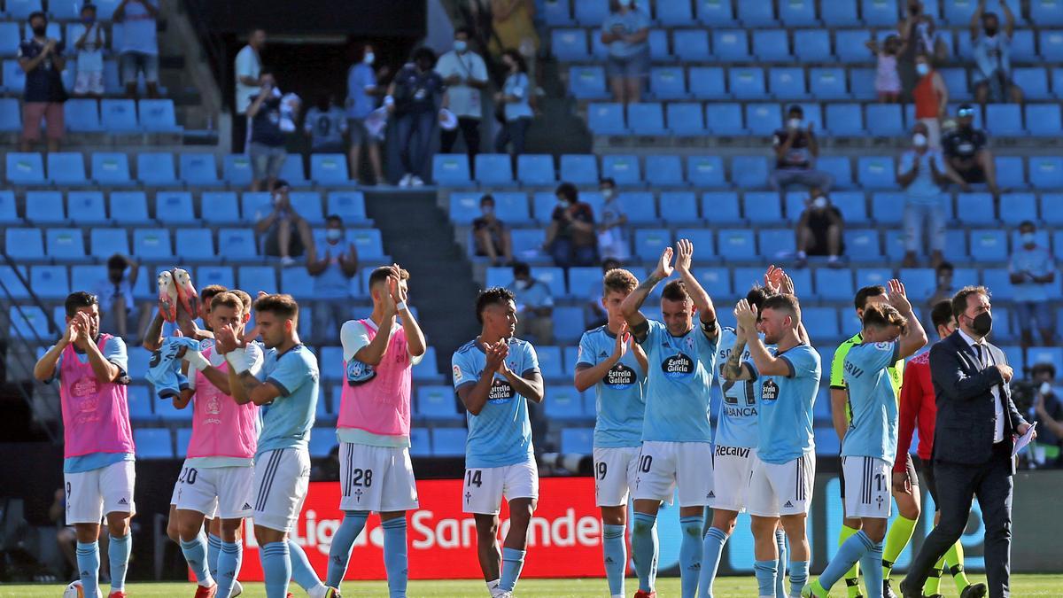 El Celta-Atlético, en imágenes