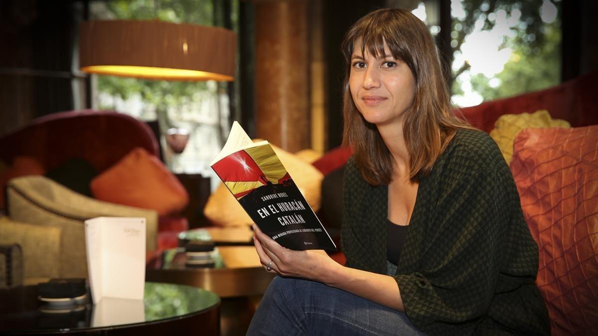 Sandrine Morel, periodista de Le Monde, que ha escrito el libro &quot;En el huracán catalán&quot;.