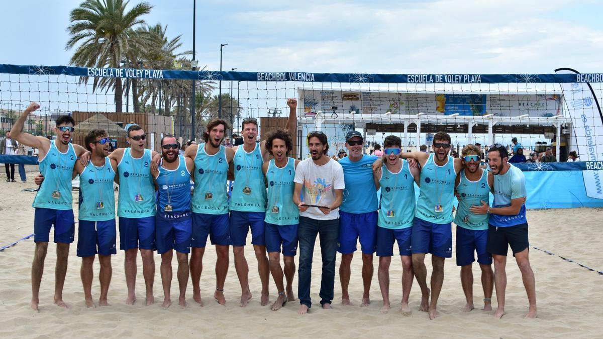 BeachBol campeón de la LNVP