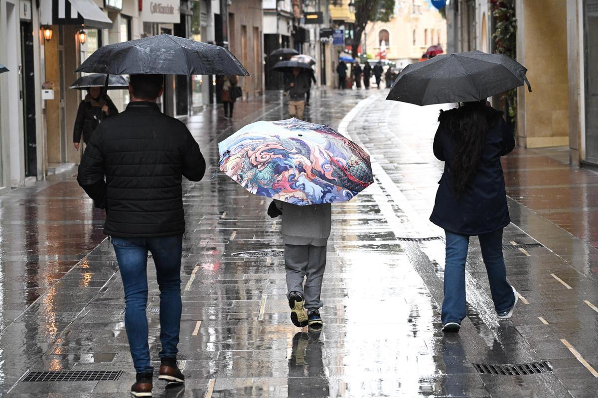 Aemet da por segura la lluvia a partir del viernes en buena parte de la provincia.