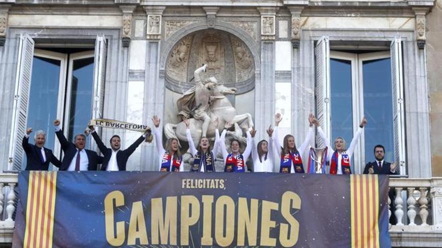 El Barça femenino ofrece la segunda Champions a la afición.