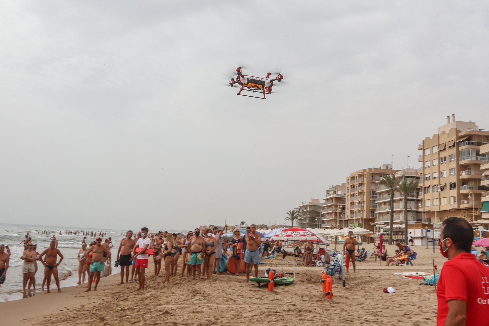 Guardamar del Segura estrena drones como "socorristas"