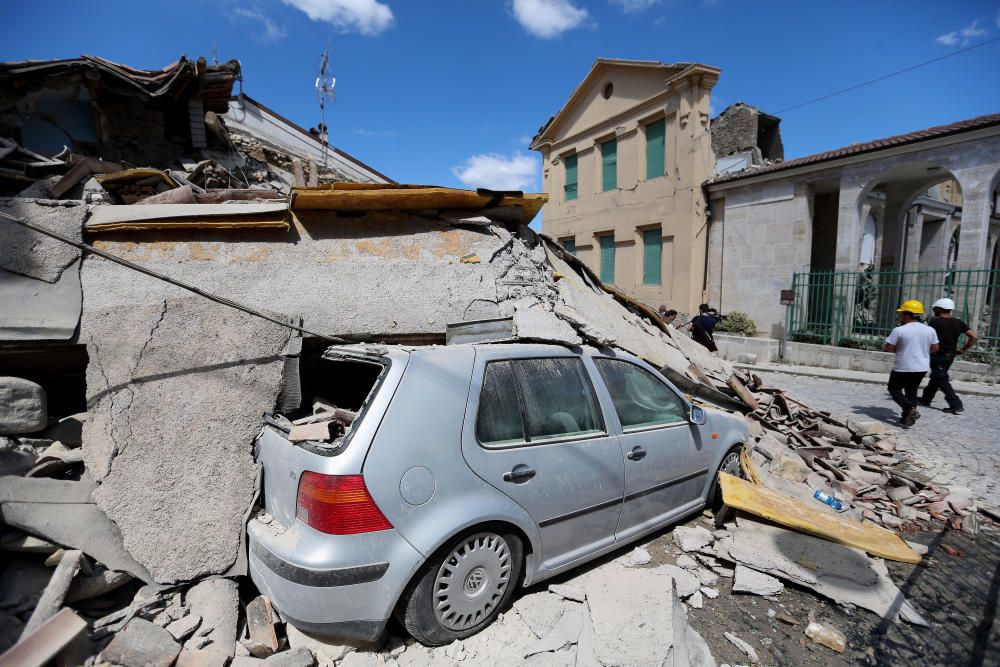 Terremoto en el centro de Italia