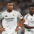 Vinicius y Mbappé, durante un encuentro de liga