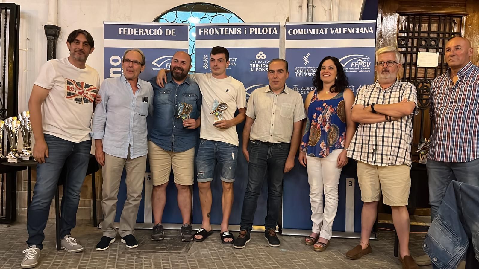 Gala de la Federación Frontenis Pelota de la Comunitat Valenciana en Jérica