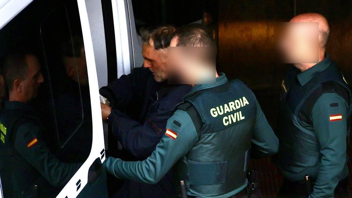 Trasladan al Centro Penitenciario de Asturias al presunto autor del crimen del mendigo de Gijón