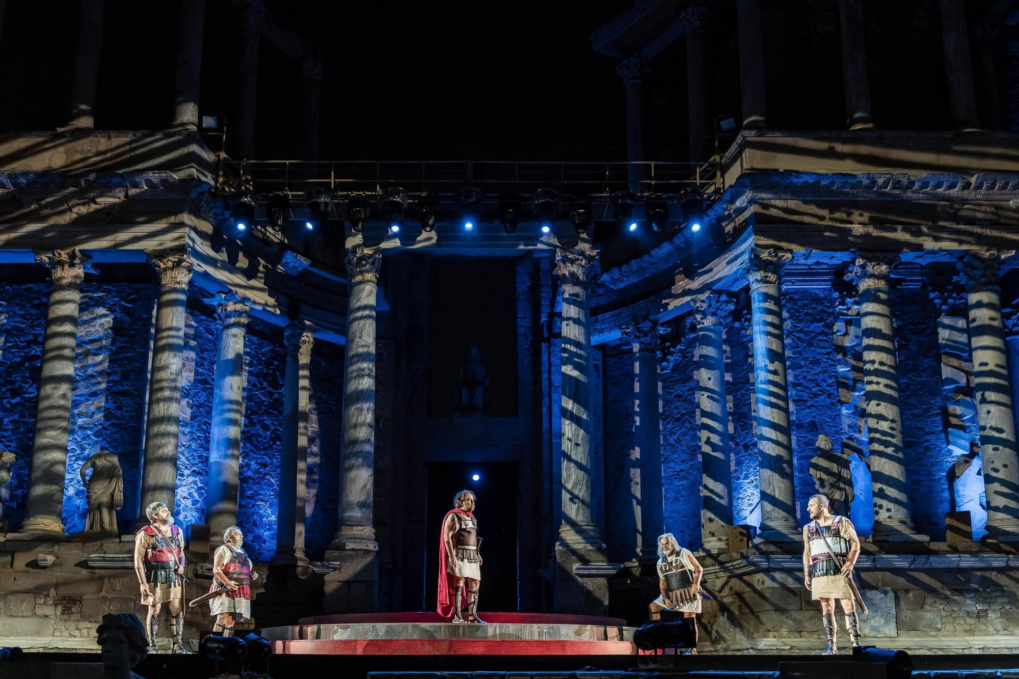 Las imágenes de 'Alejandro y el eunuco persa', la obra de esta semana del Festival Internacional de Teatro Clásico de Mérid