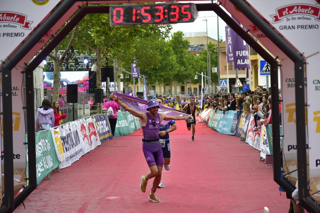 Llegada del triatlón de Fuente Álamo (I)