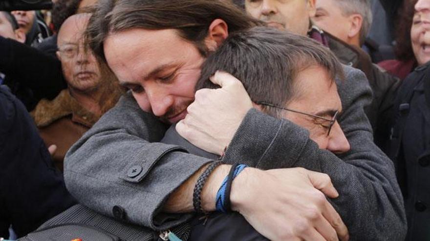 Pablo Iglesias, lágrimas en los leones