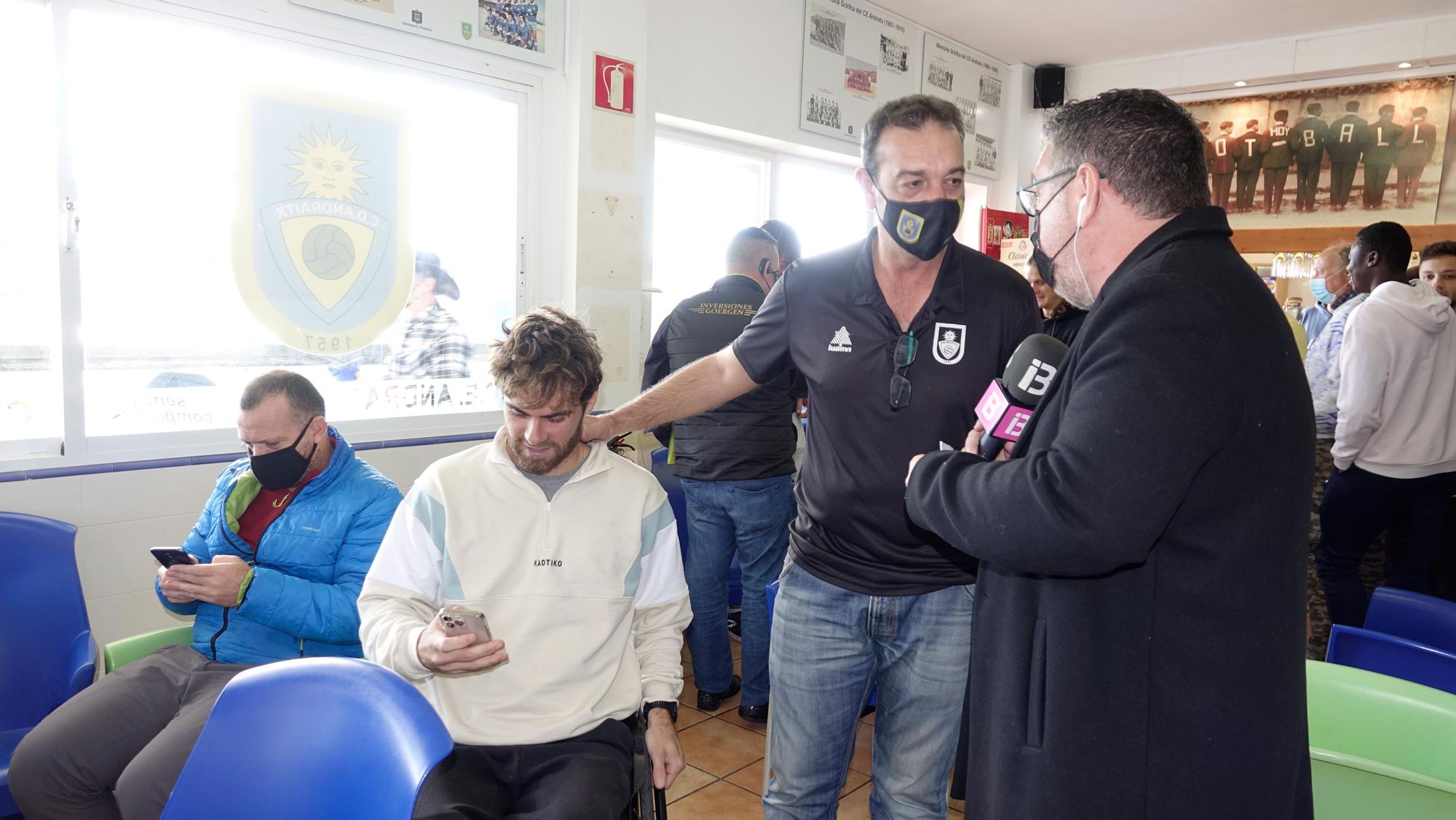 En Andratx han festejado que tocara el Sevilla en la Copa del Rey