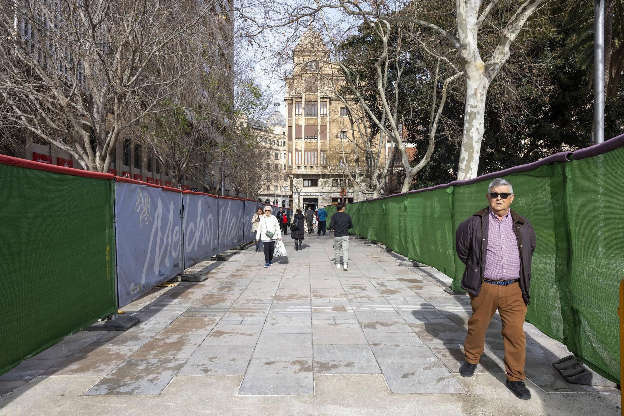 Fotos | La renovada plaza España de Palma