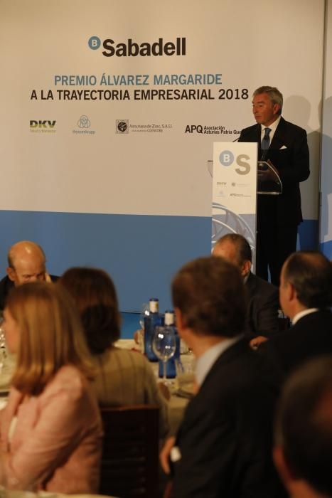 Premio Álvarez Margaride 2018 al empresario Sabino García Vallina, de TSK