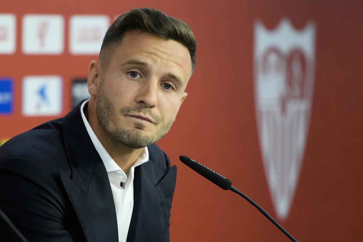 Presentación Saúl Ñíguez como nuevo jugador del Sevilla FC