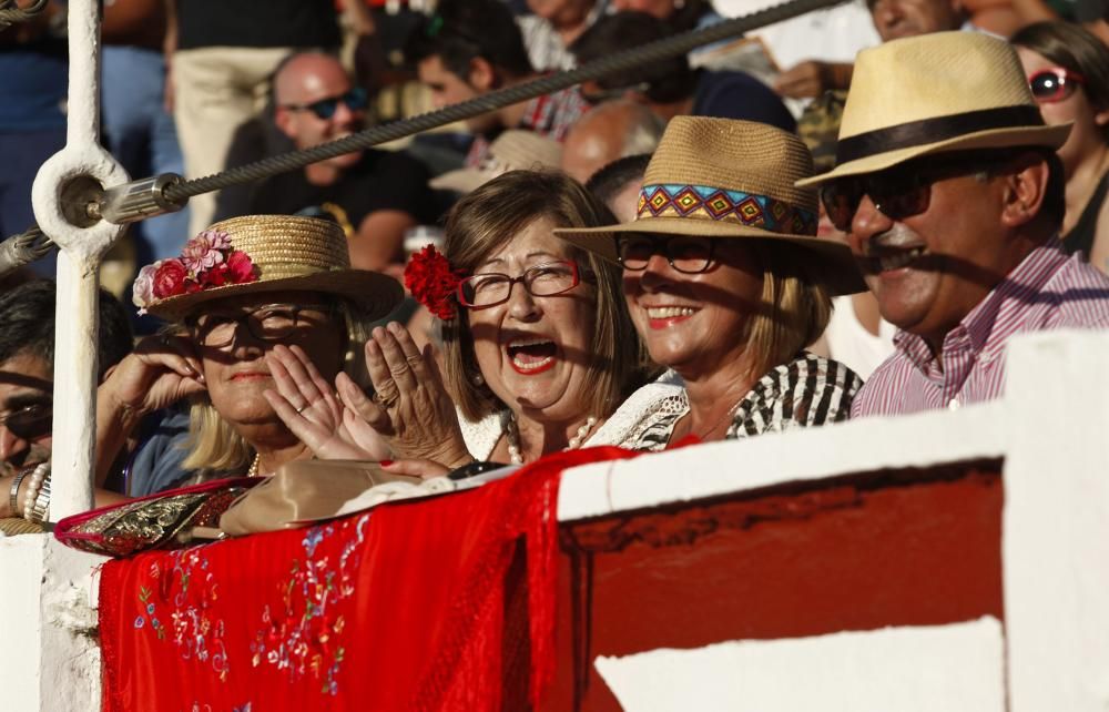 Rejoneo en la feria taurina de Begoña.