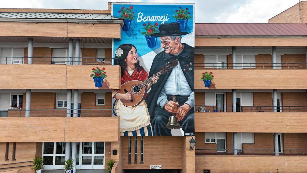 Mural en Benamejí