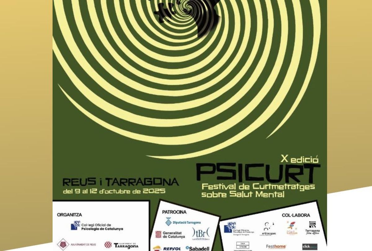 Cartel del festival PSICURT 2025
