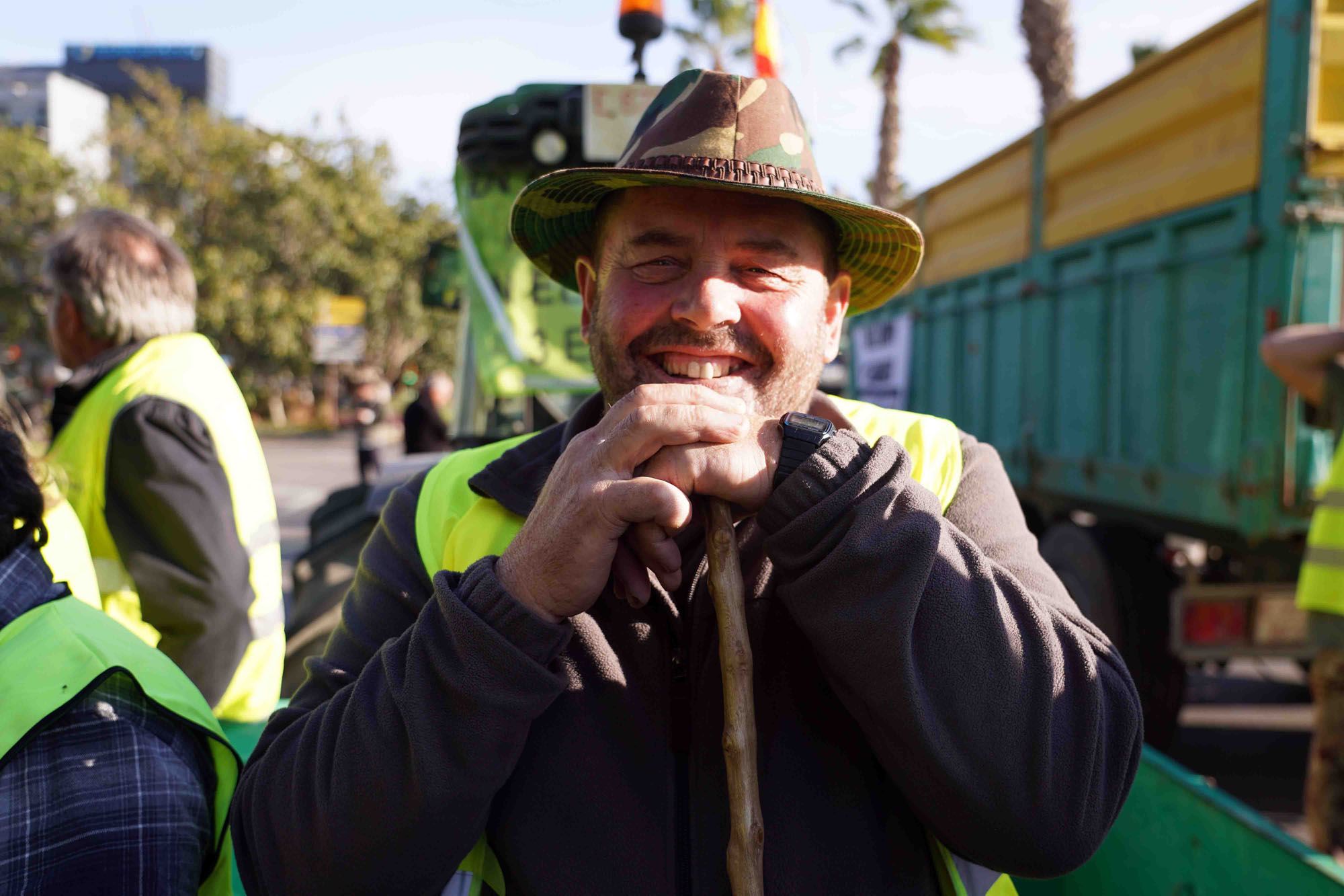 Los agricultores malagueños cortan las carreteras en protesta por la crisis del sector