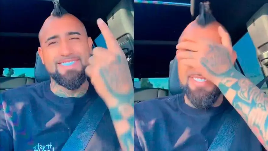 La 'mofa' de Arturo Vidal al Madrid por el cl芍sico