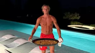 Marcos Llorente en Ibiza: “Comer, beber y compartir”
