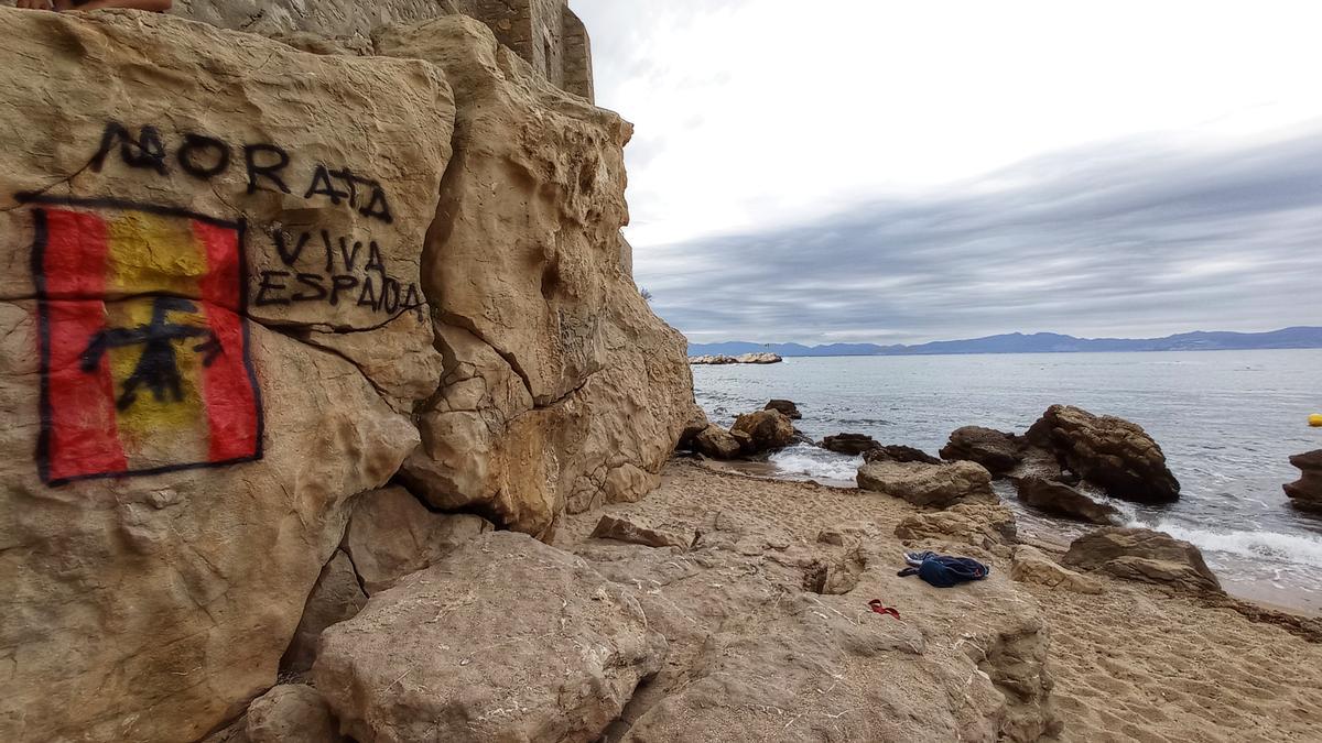 Pintades d&#039;Espanya a la Riba Petita de l&#039;Escala