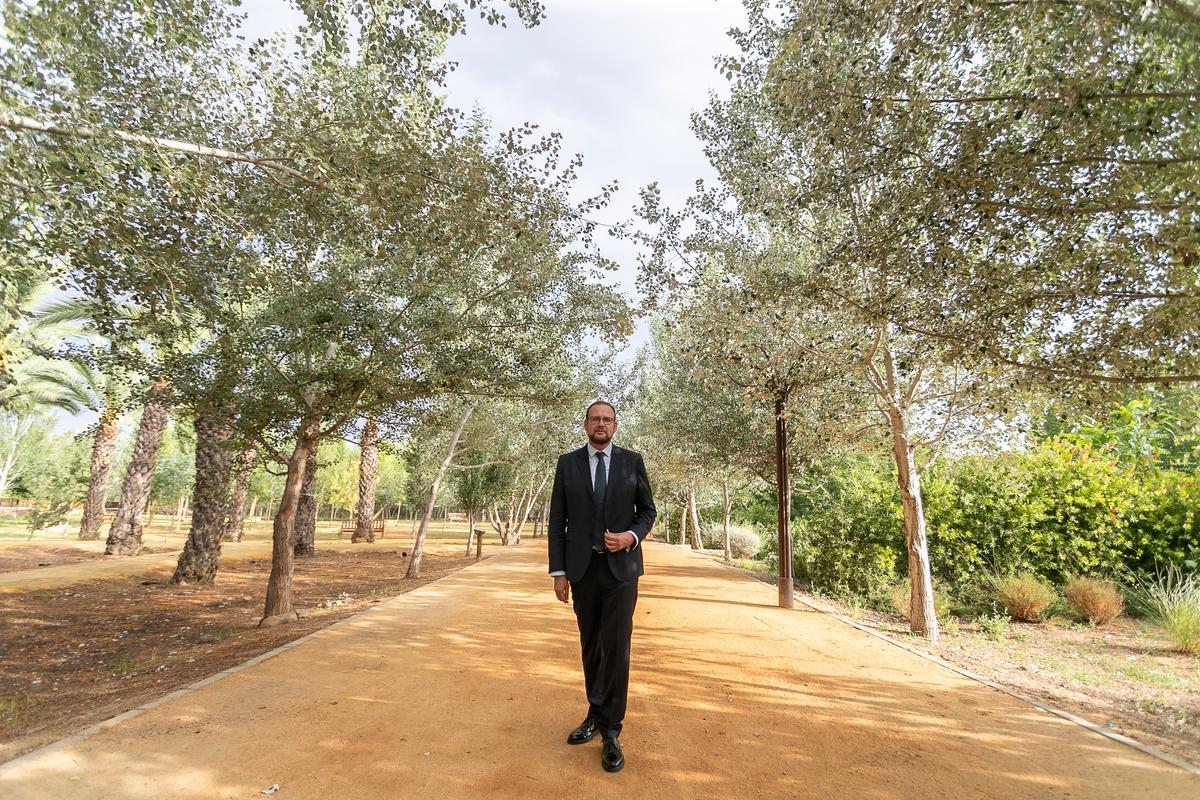 Uno de los grandes objetivos de José Guillén es llenar Murcia de árboles