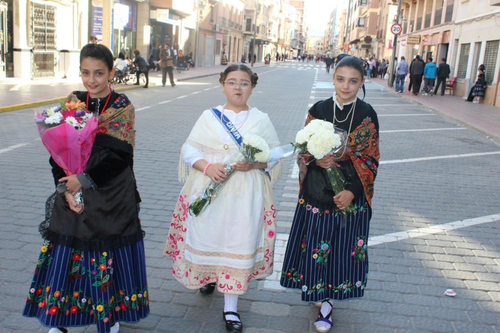 Ofrenda de flores en Jumilla