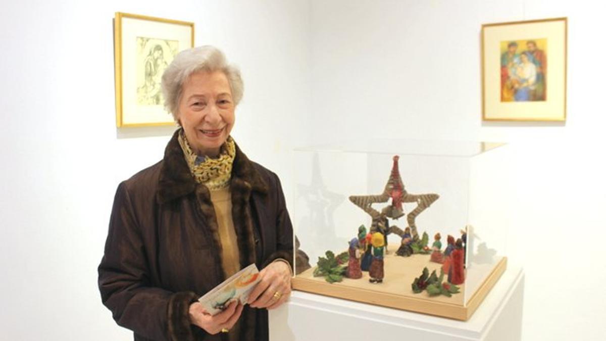 La pintora Maria Vich i Nadal, en una imagen de archivo.