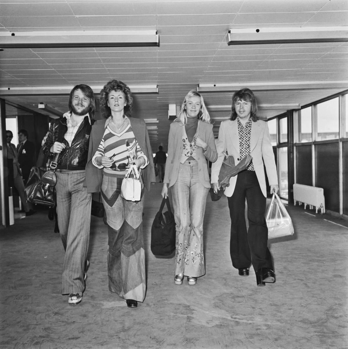 El regreso de ABBA tras ganar el Festival de Eurovisión, en 1974