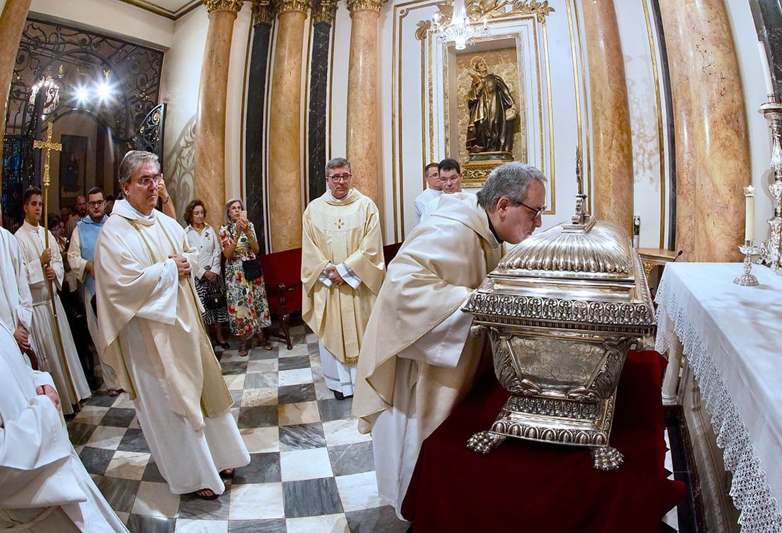 Las reliquias de San Francisco de Borja ya están en València