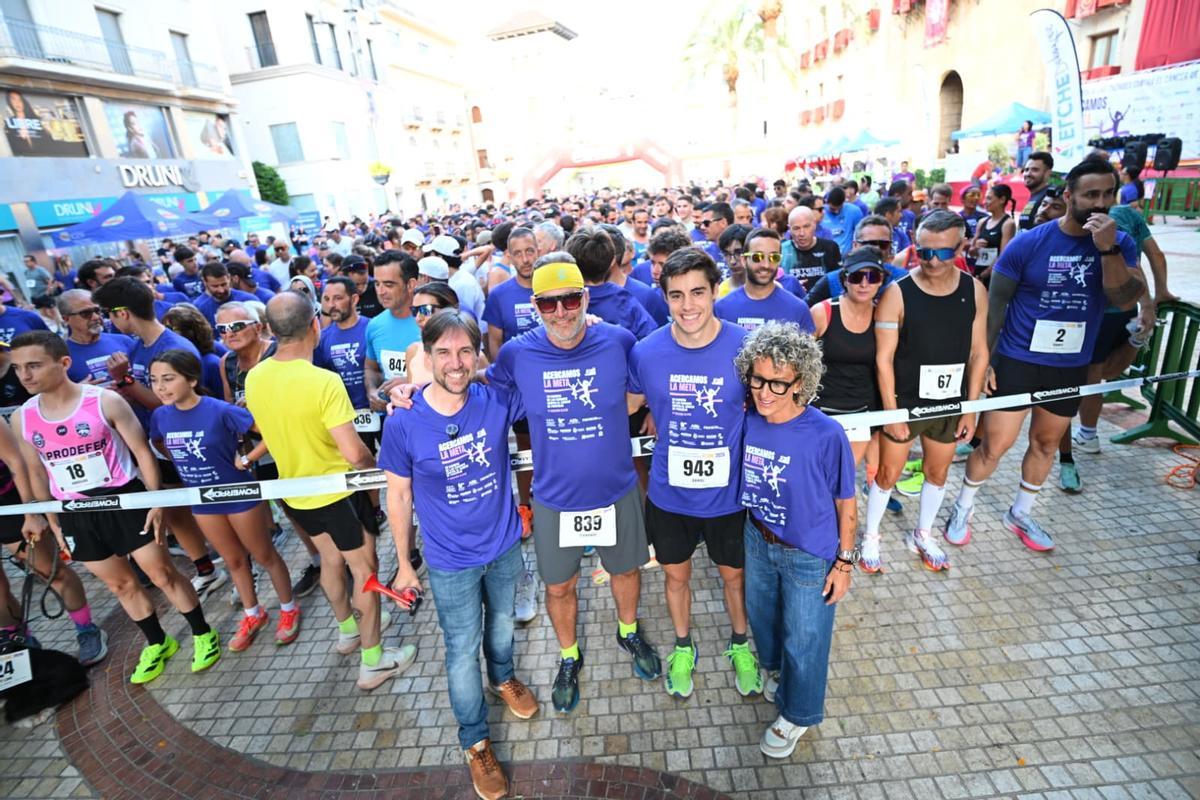 Las mejores imágenes de la II Carrera de las Ciudades contra el Cáncer de Páncreas en Elche