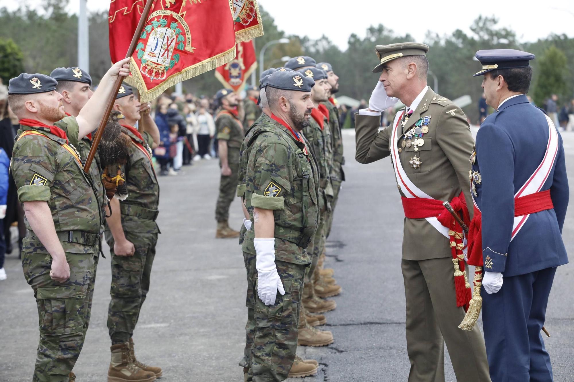 EN IMÁGENES: Desfile militar del regimiento "Príncipe" y fiesta de La Inmaculada en Cabo Noval