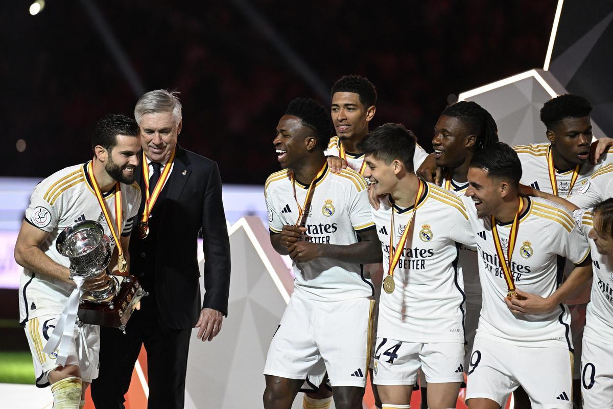 El Real Madrid conquistó la Supercopa en Riad contra el Barça.