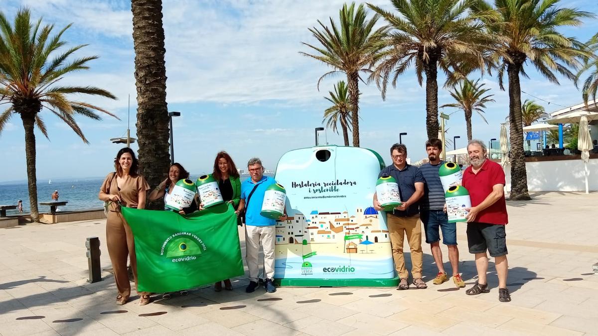 La presentació de la campanya de les Banderes Verdes d&#039;Ecovidrio s&#039;ha celebrat a Roses