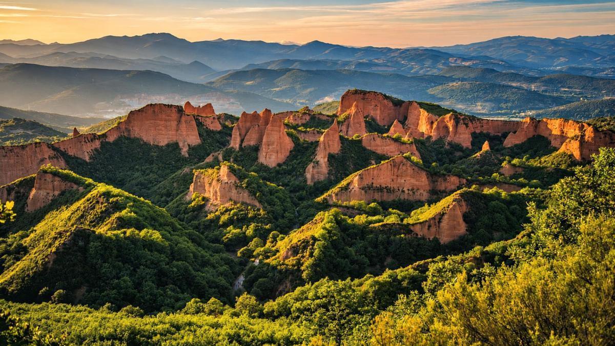 Entramos en uno de los paisajes más fascinantes de España.