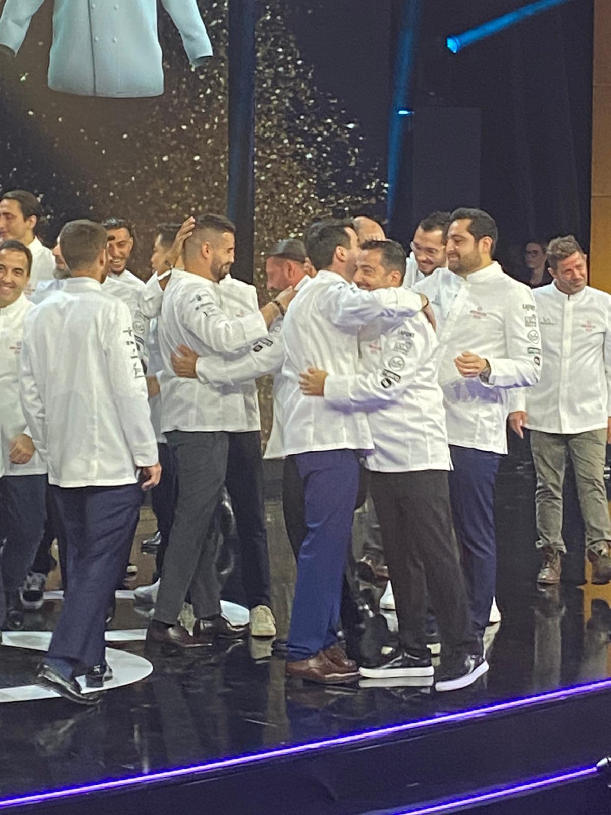 Borja Marrero y el 'Muxgo' celebran su estrella Michelin