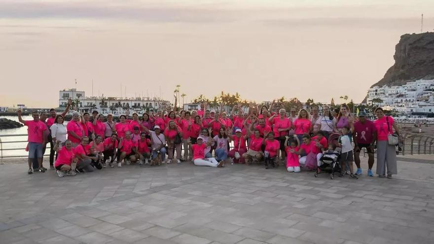 Una caminata solidaria recorrerá Playa de Mogán para apoyar la lucha contra el cáncer de mama