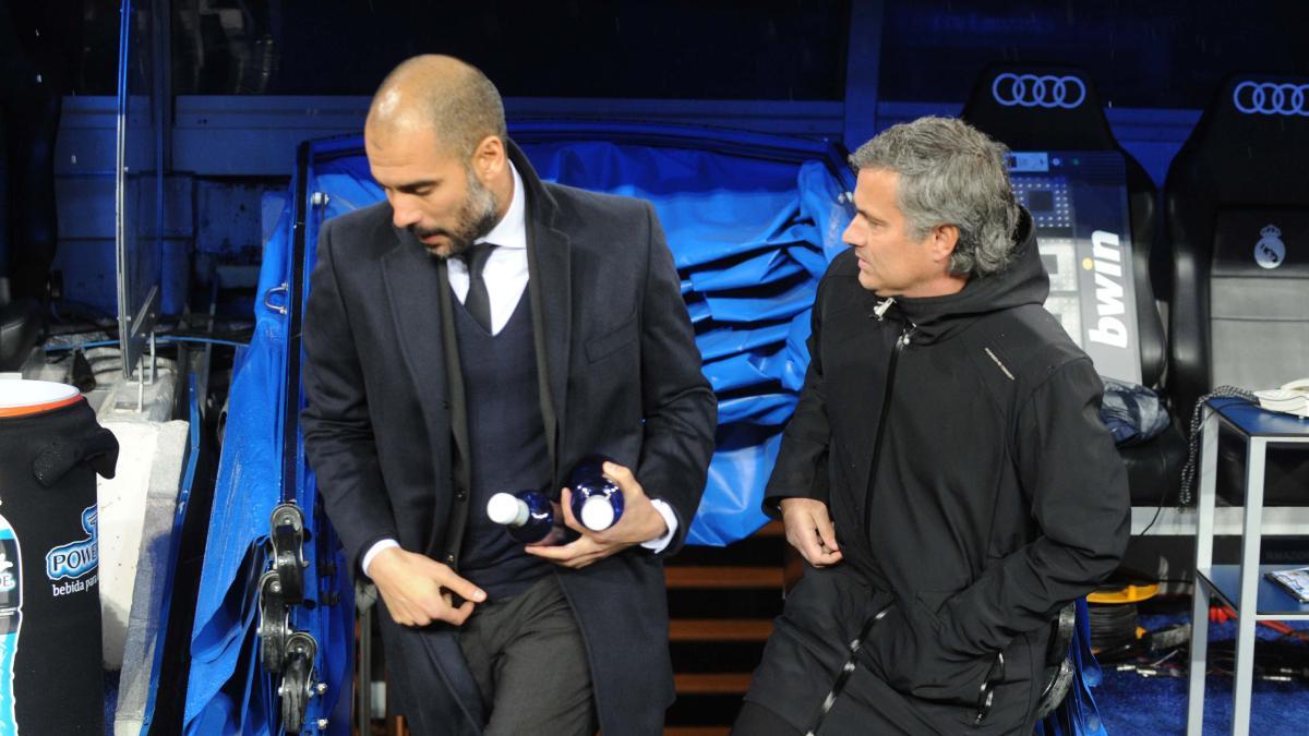 Pep Guardiola eliminó al Real Madrid de José Mourinho cuando dirigía al Barça