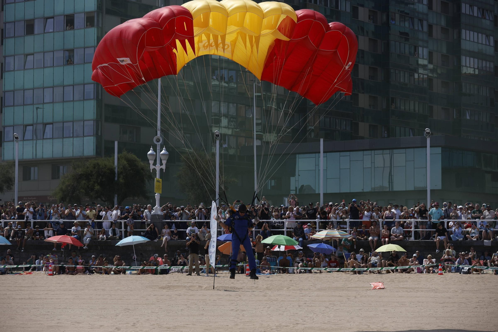 El espectacular y multitudinario Festival Aéreo de Gijón, en imágenes
