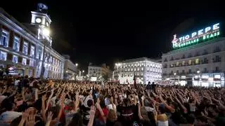 Un millar de personas marchan en Madrid de Sol al Congreso por la muerte de Maricarmen